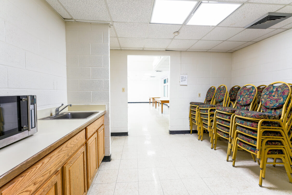 Sligo Avenue Neighborhood Park Activity Building interior