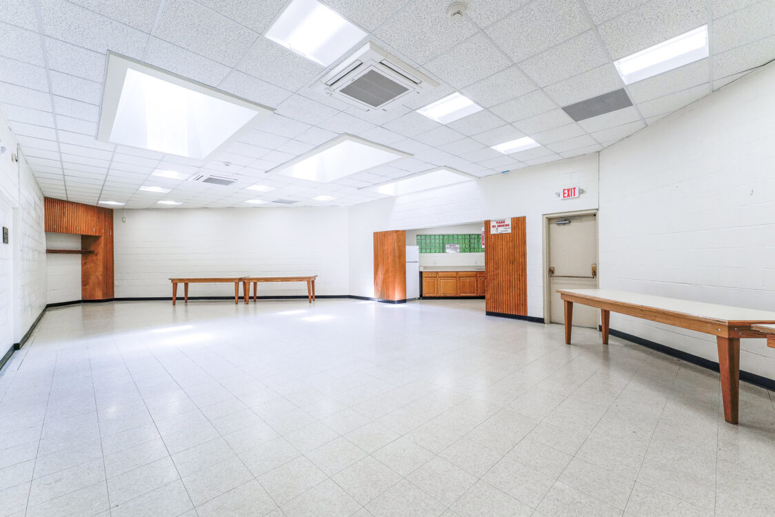 Interior Spencerville Local Park Activity Building