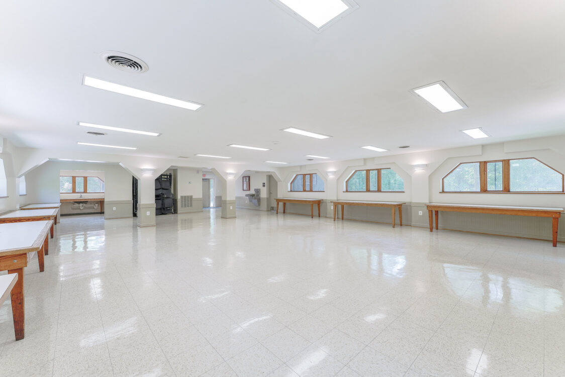 Interior of Park Activity Building at Sligo-Dennis Avenue Local Park