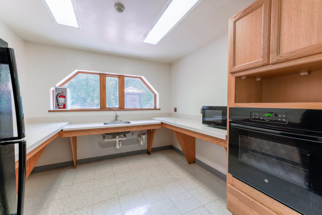 Kitchen at the Park Activity Building at Sligo-Dennis Avenue Local Park