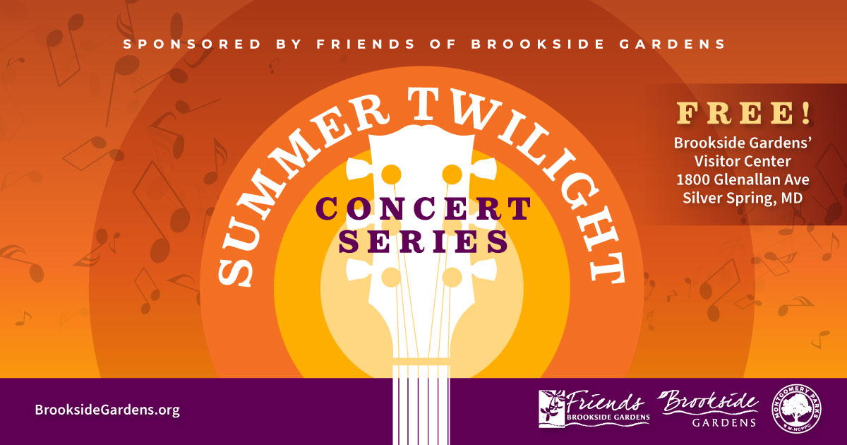  brookside Gardens summer concert series 