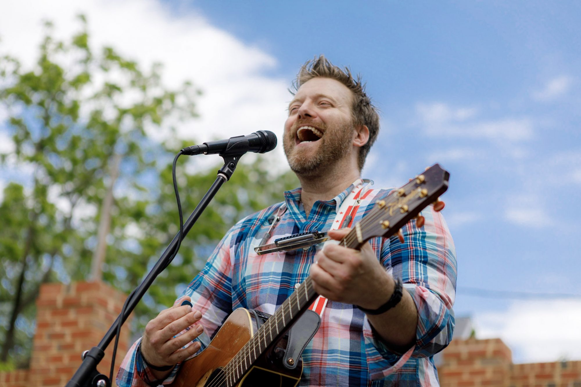 ted gerber singing and playing guitar.