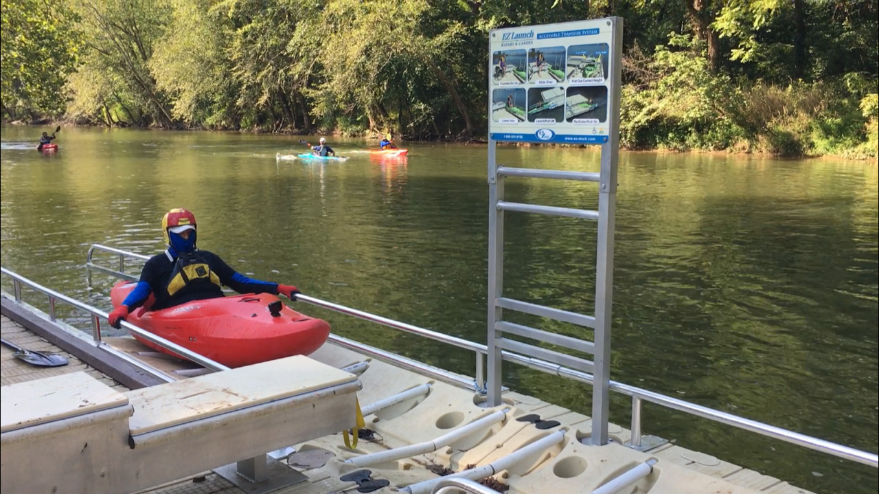 accessible kayaking seneca special park