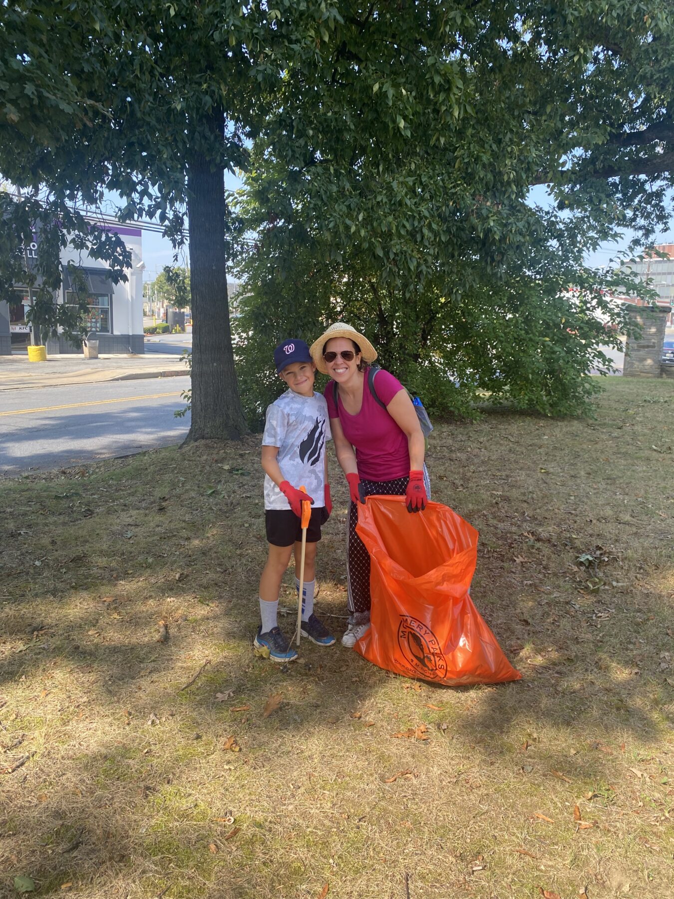 Cleanup at Jesup-Blair Local Park