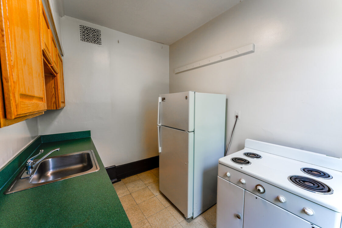 Norwood Local Park activity building kitchen