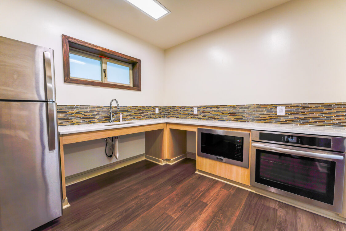 Meadowbrook Park Activity Building kitchen