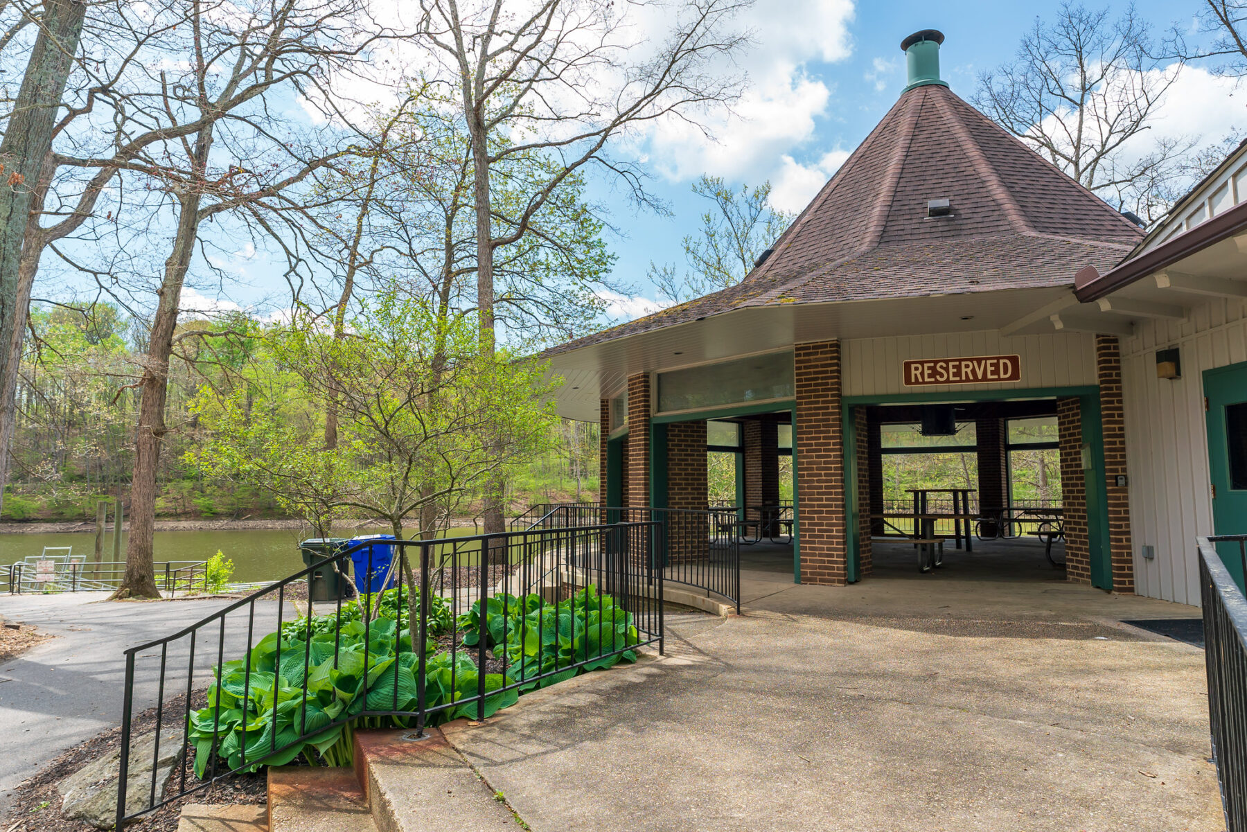 Pavilion at Lake Needwood Boathouse