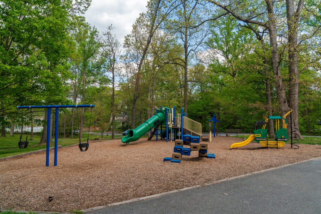 Small playground at North Four Corners Local Park